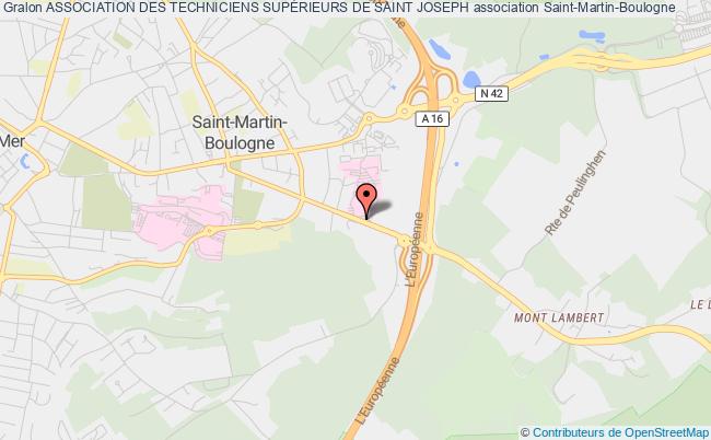 plan association Association Des Techniciens SupÉrieurs De Saint Joseph Saint-Martin-Boulogne