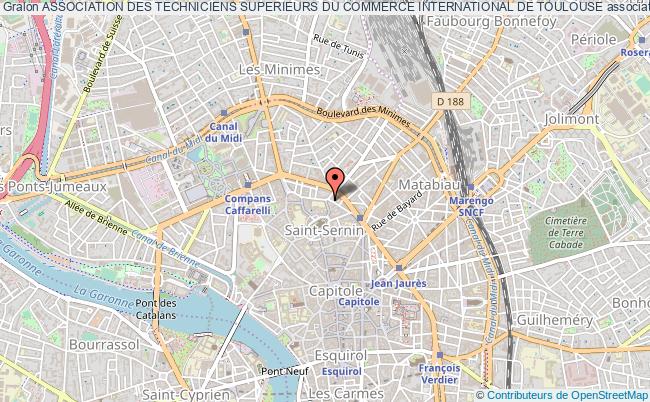 plan association Association Des Techniciens Superieurs Du Commerce International De Toulouse Toulouse