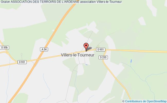 plan association Association Des Terroirs De L'ardenne Villers-le-Tourneur