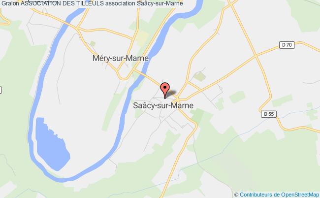 plan association Association Des Tilleuls Saâcy-sur-Marne