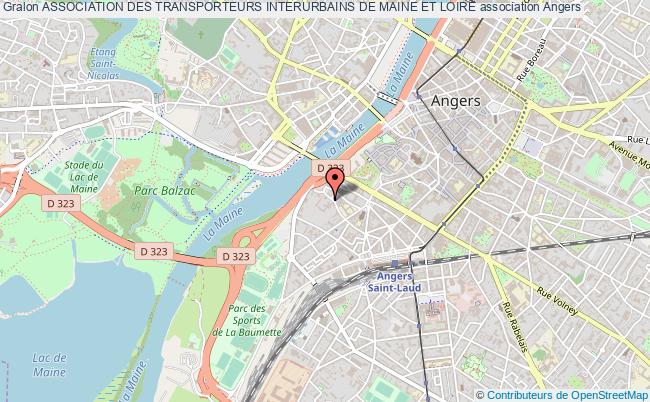 plan association Association Des Transporteurs Interurbains De Maine Et Loire Angers