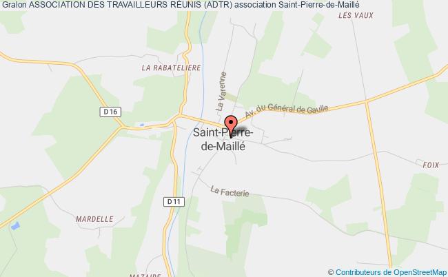 plan association Association Des Travailleurs RÉunis (adtr) Saint-Pierre-de-Maillé