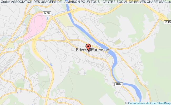 ASSOCIATION DES USAGERS DE LA MAISON POUR TOUS - CENTRE SOCIAL DE BRIVES CHARENSAC