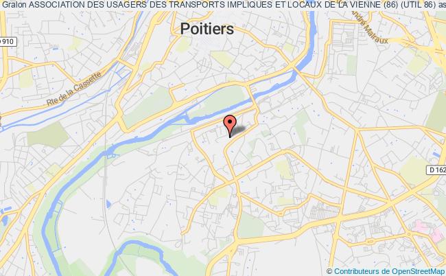 ASSOCIATION DES USAGERS DES TRANSPORTS IMPLIQUES ET LOCAUX DE LA VIENNE (86) (UTIL 86)