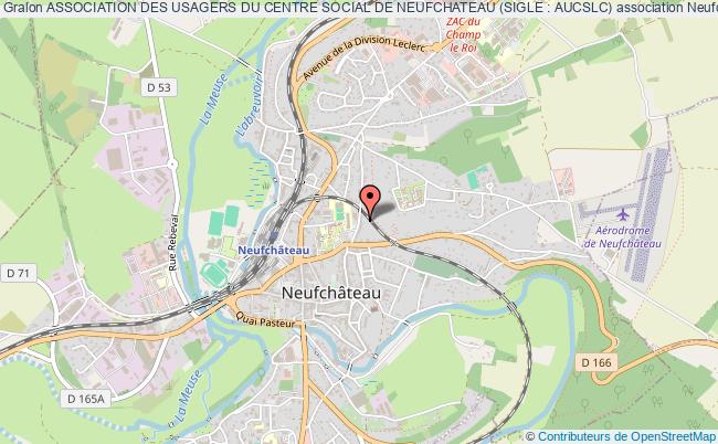 ASSOCIATION DES USAGERS DU CENTRE SOCIAL DE NEUFCHATEAU (SIGLE : AUCSLC)