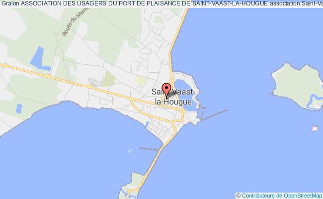 plan association Association Des Usagers Du Port De Plaisance De Saint-vaast-la-hougue Saint-Vaast-la-Hougue