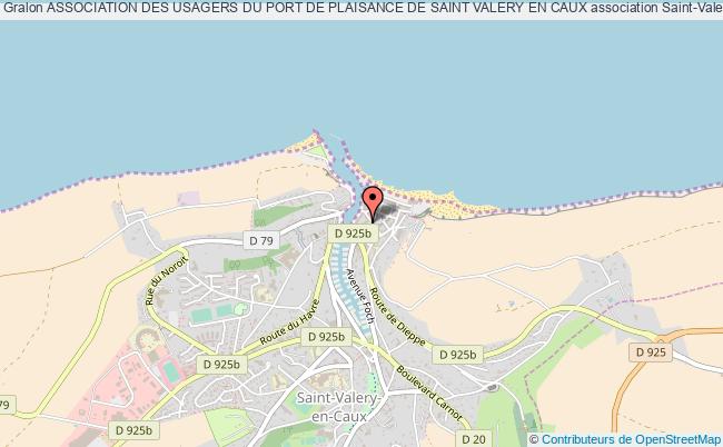 plan association Association Des Usagers Du Port De Plaisance De Saint Valery En Caux Saint-Valery-en-Caux