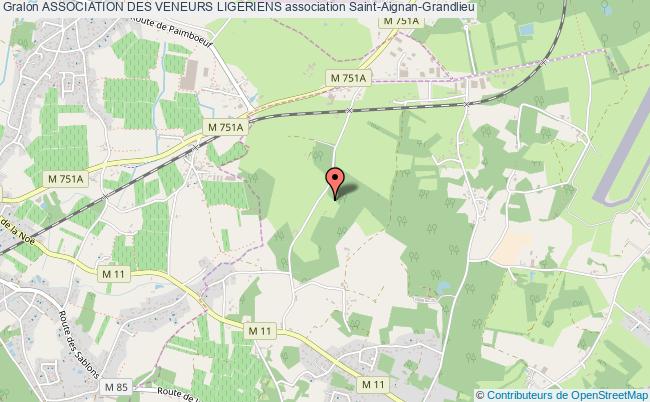 plan association Association Des Veneurs Ligeriens Saint-Aignan-Grandlieu