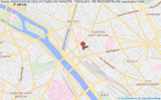 plan association Association Des Victimes De Parents  Toxiques - Se Reconstruire Paris