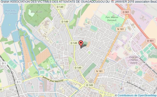 plan association Association Des Victimes Des Attentats De Ouagadougou Du 15 Janvier 2016 Beauvais