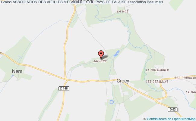 plan association Association Des Vieilles MÉcaniques Du Pays De Falaise Beaumais