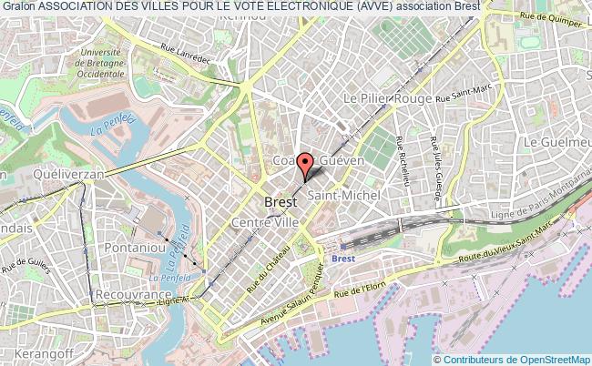 plan association Association Des Villes Pour Le Vote Electronique (avve) Brest