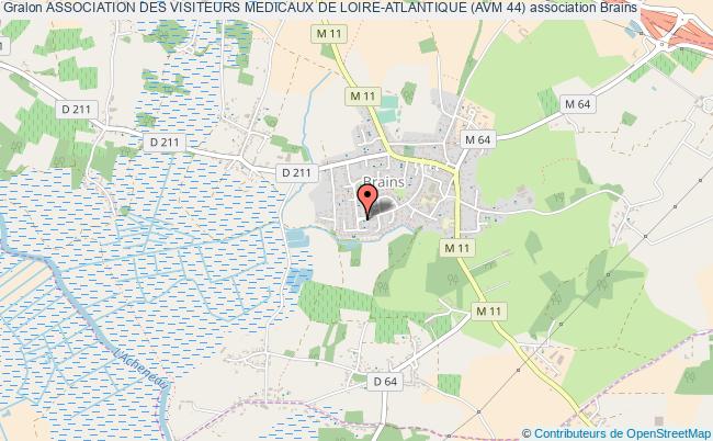 plan association Association Des Visiteurs Medicaux De Loire-atlantique (avm 44) Brains