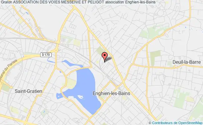 plan association Association Des Voies Messenie Et Peligot Enghien-les-Bains