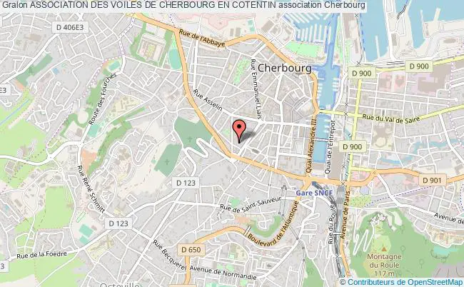 plan association Association Des Voiles De Cherbourg En Cotentin Cherbourg-en-Cotentin