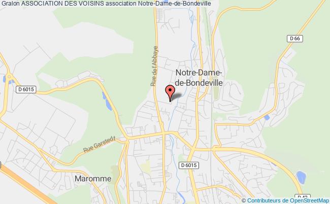 plan association Association Des Voisins Notre-Dame-de-Bondeville