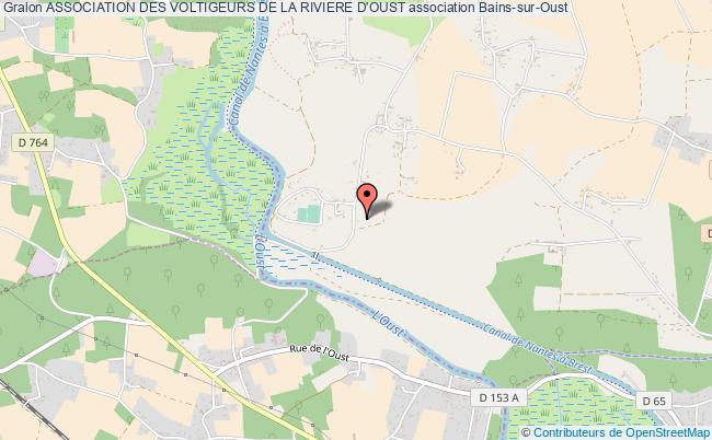 plan association Association Des Voltigeurs De La Riviere D'oust Bains-sur-Oust