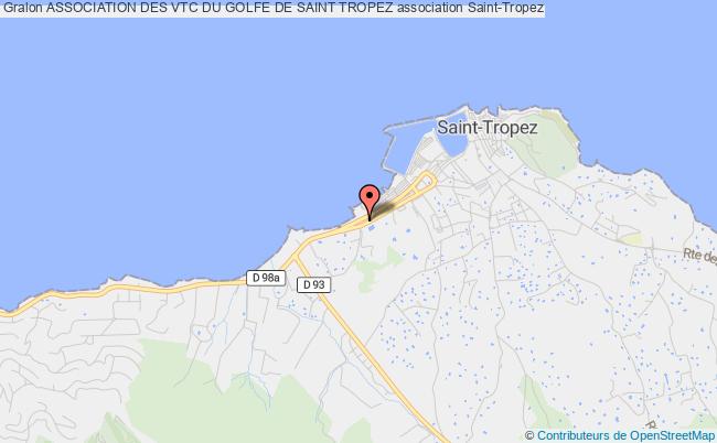 plan association Association Des Vtc Du Golfe De Saint Tropez Saint-Tropez