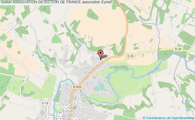 plan association Association Detection De France Eymet