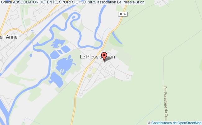plan association Association Detente, Sports Et Loisirs Le Plessis-Brion