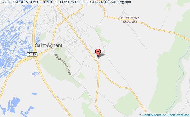 plan association Association Detente Et Loisirs (a.d.e.l.) Saint-Agnant