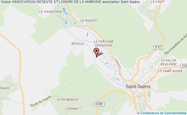 plan association Association Detente Et Loisirs De La Varenne Saint-Saëns