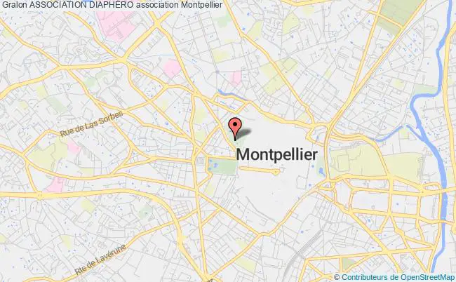plan association Association DiaphÉro Montpellier
