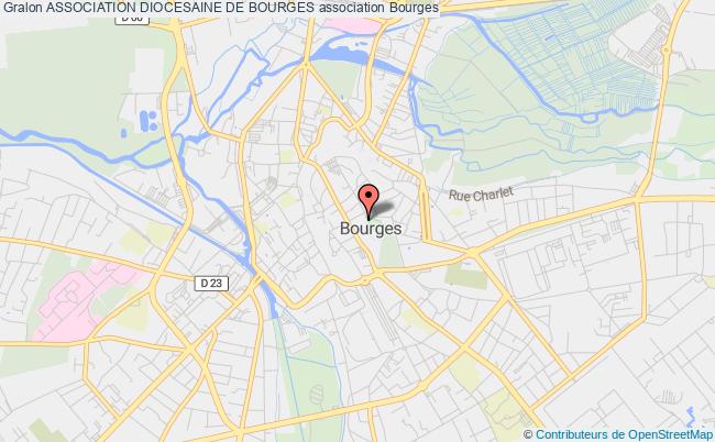 plan association Association Diocesaine De Bourges Bourges