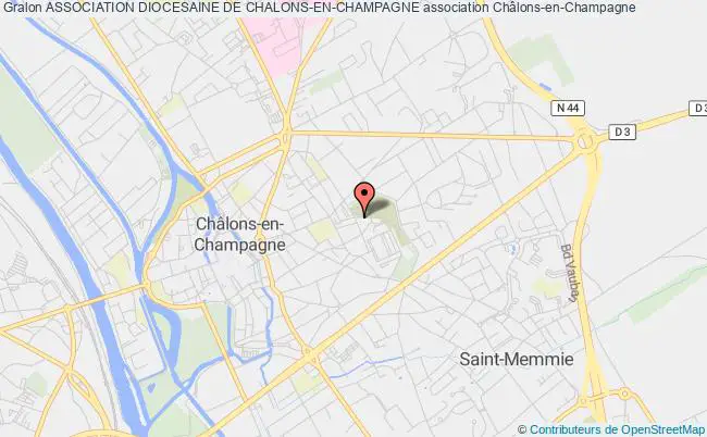 plan association Association Diocesaine De Chalons-en-champagne Châlons-en-Champagne