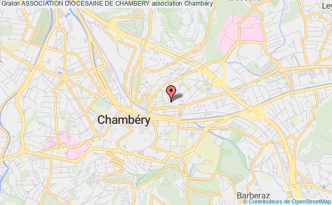 plan association Association Diocesaine De Chambery Chambéry