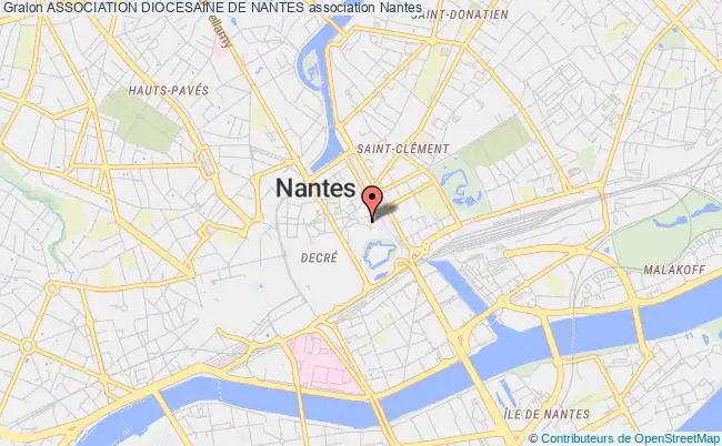 plan association Association Diocesaine De Nantes Nantes
