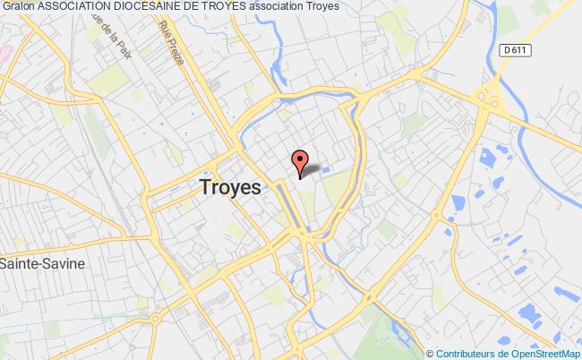 plan association Association Diocesaine De Troyes Troyes