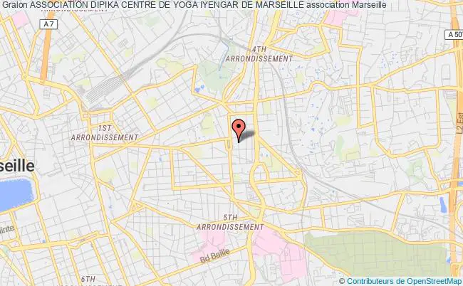 plan association Association Dipika Centre De Yoga Iyengar De Marseille Marseille