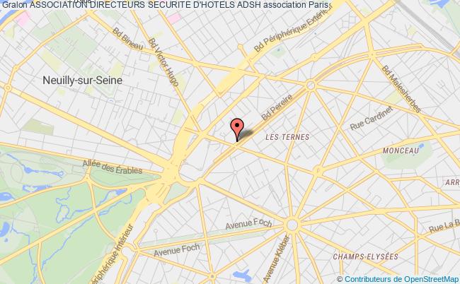plan association Association Directeurs Securite D'hotels Adsh Paris