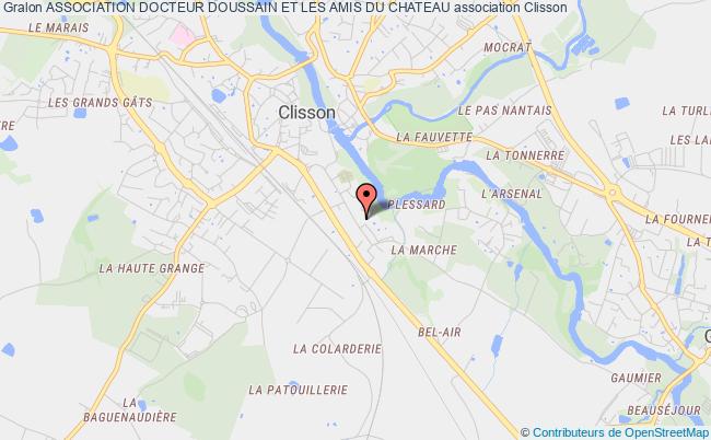 plan association Association Docteur Doussain Et Les Amis Du Chateau Clisson