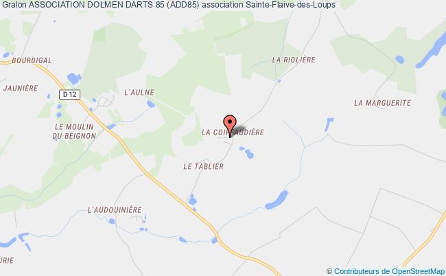 plan association Association Dolmen Darts 85 (add85) Sainte-Flaive-des-Loups