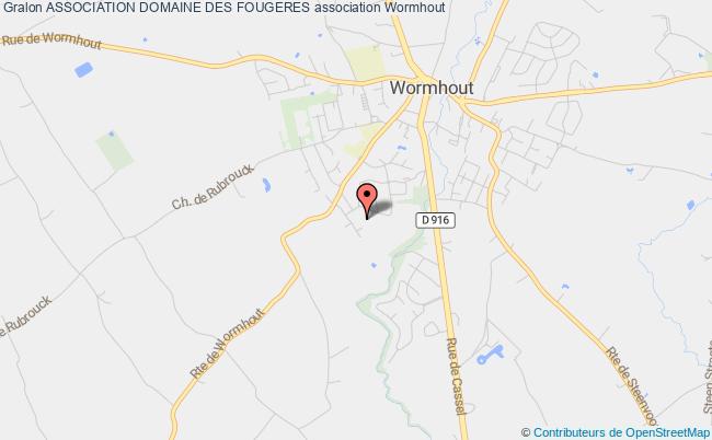 plan association Association Domaine Des Fougeres Wormhout