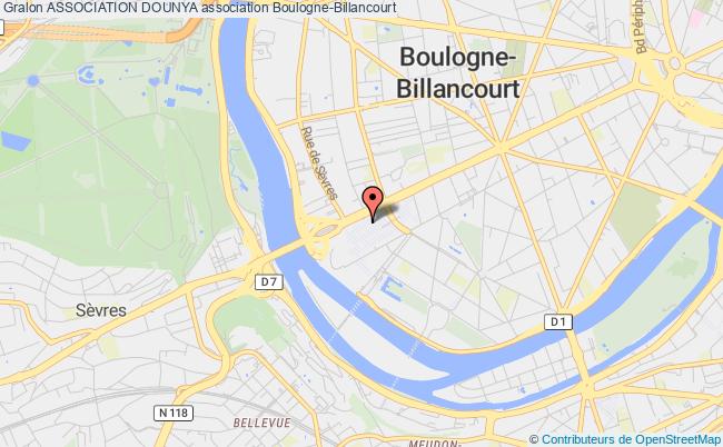 plan association Association Dounya Boulogne-Billancourt