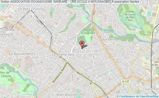 plan association Association Doussougbe Sangare - Une Ecole A Moussagbela Nantes