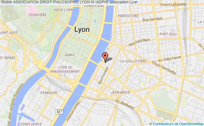 plan association Association Droit-philosophie Lyon Iii (adph) Lyon