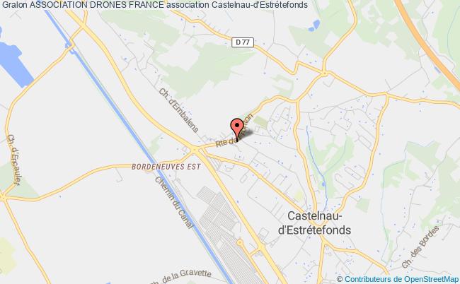 plan association Association Drones France Castelnau-d'Estrétefonds