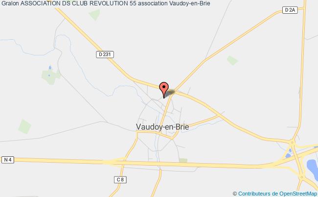 plan association Association Ds Club Revolution 55 Vaudoy-en-Brie