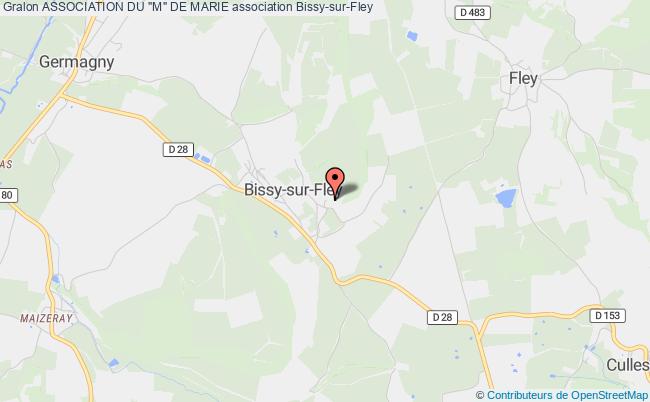plan association Association Du "m" De Marie Bissy-sur-Fley