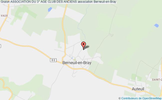 plan association Association Du 3° Age Club Des Anciens Berneuil-en-Bray