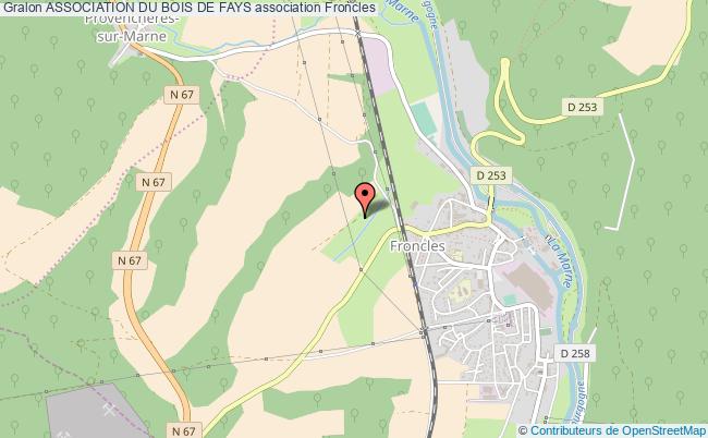 ASSOCIATION DU BOIS DE FAYS