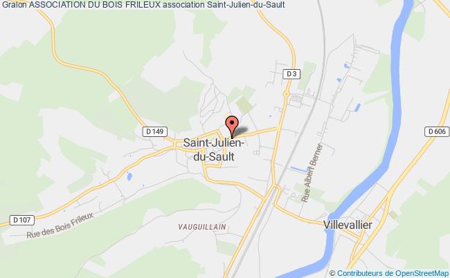 plan association Association Du Bois Frileux Saint-Julien-du-Sault