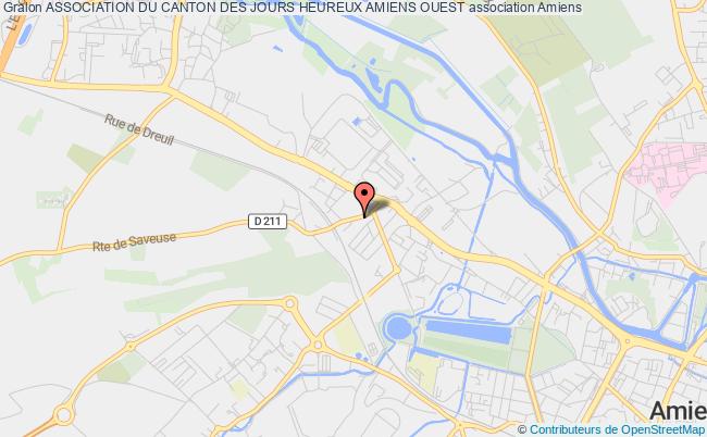 plan association Association Du Canton Des Jours Heureux Amiens Ouest Amiens