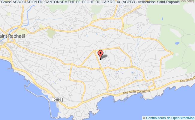 plan association Association Du Cantonnement De Peche Du Cap Roux (acpcr) 