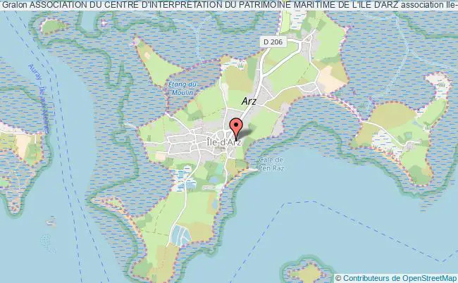 plan association Association Du Centre D'interpretation Du Patrimoine Maritime De L'ile D'arz Île-d'Arz