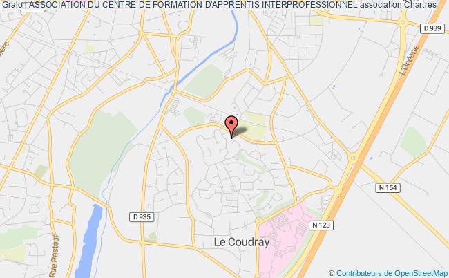 plan association Association Du Centre De Formation D'apprentis Interprofessionnel Chartres